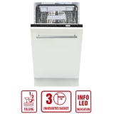 Mашини за миење за вградување – 45cм - 10 комплети