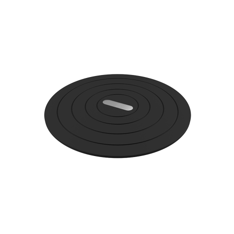 Силиконски подлога за садови, црна